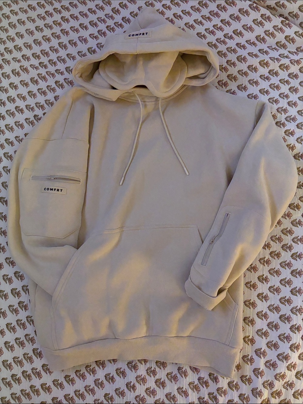 COMFRT Airplane Mode Hoodie | Bone